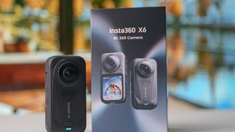 Insta360 X6 - camera quay toàn cảnh độ phân giải 8K