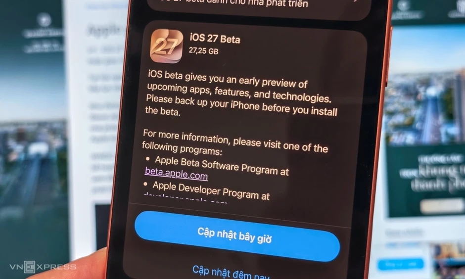 iOS 27 tích hợp Siri AI có bản dùng thử đầu tiên iOS 27 tích hợp Siri AI có bản dùng thử đầu tiên
