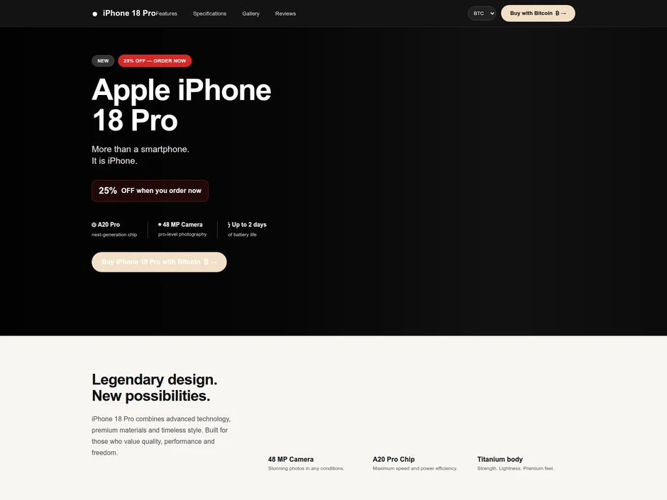 iPhone 18 Pro giảm giá 25%? Chuyên gia cảnh báo điều đáng ngờ