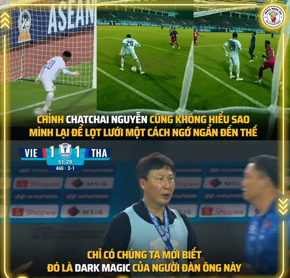 Loạt ảnh chế hài hước của dân mạng ăn mừng vô địch ASEAN Cup 2026 Loạt ảnh chế hài hước của dân mạng ăn mừng vô địch ASEAN Cup 2026