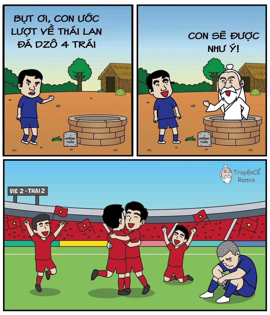 Loạt ảnh chế hài hước của dân mạng ăn mừng vô địch ASEAN Cup 2026 Loạt ảnh chế hài hước của dân mạng ăn mừng vô địch ASEAN Cup 2026