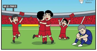 Loạt ảnh chế hài hước của dân mạng ăn mừng vô địch ASEAN Cup 2026