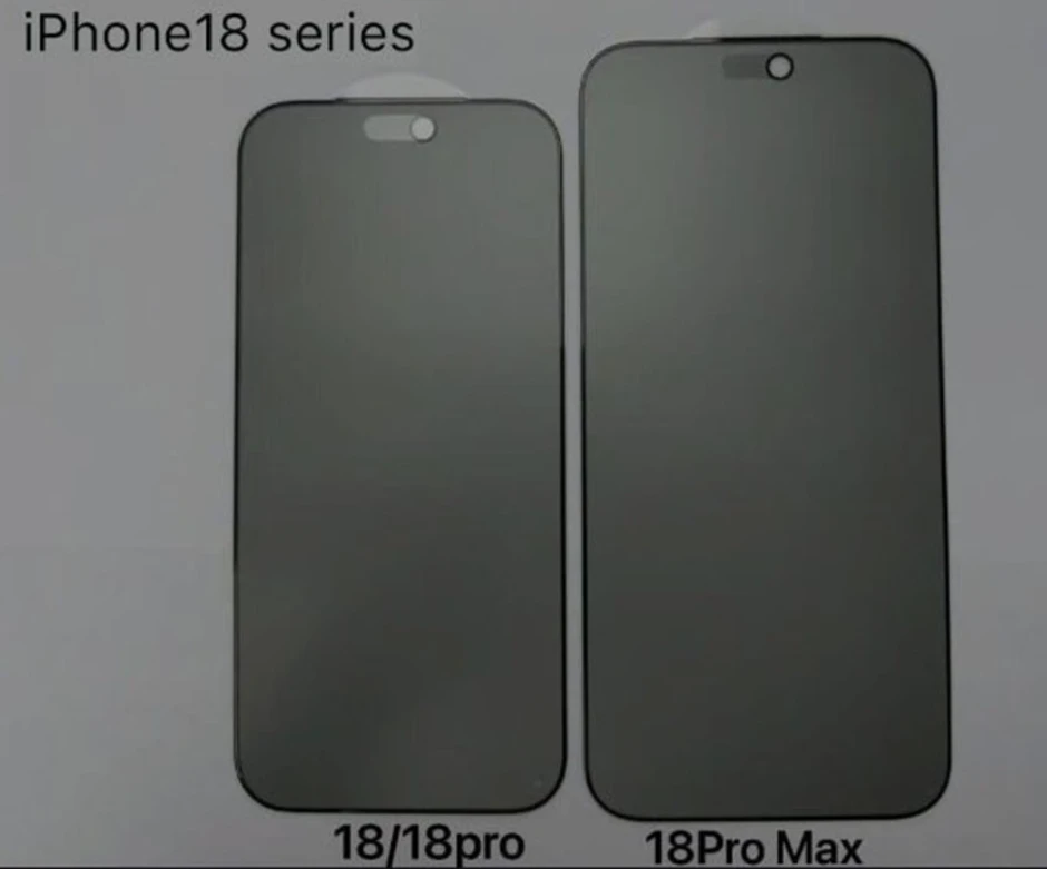 Mặt kính iPhone 18 lộ diện Mặt kính iPhone 18 lộ diện