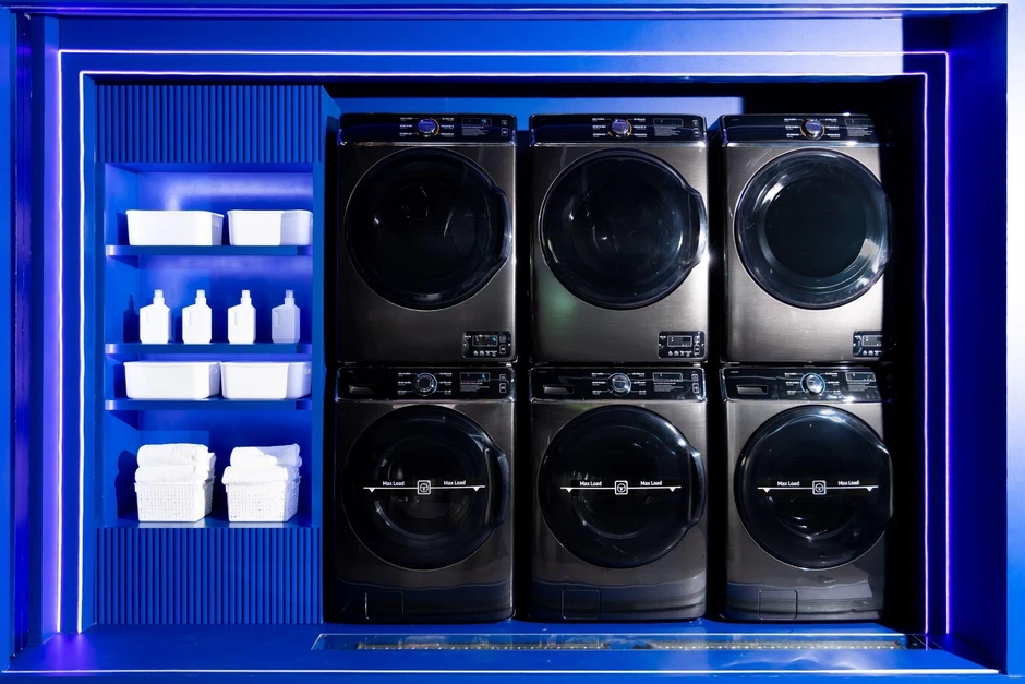 Máy giặt sấy công nghiệp Samsung, giải pháp kinh doanh tiềm năng Máy giặt sấy công nghiệp Samsung, giải pháp kinh doanh tiềm năng