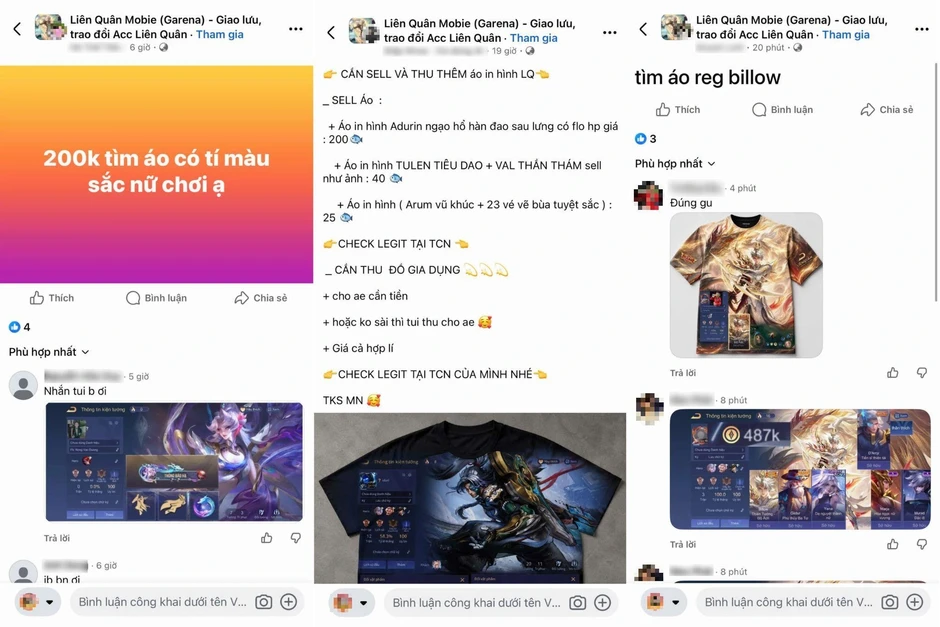 Muôn kiểu lách luật, chợ game bỗng hóa thành "siêu thị online" Muôn kiểu lách luật, chợ game bỗng hóa thành "siêu thị online"