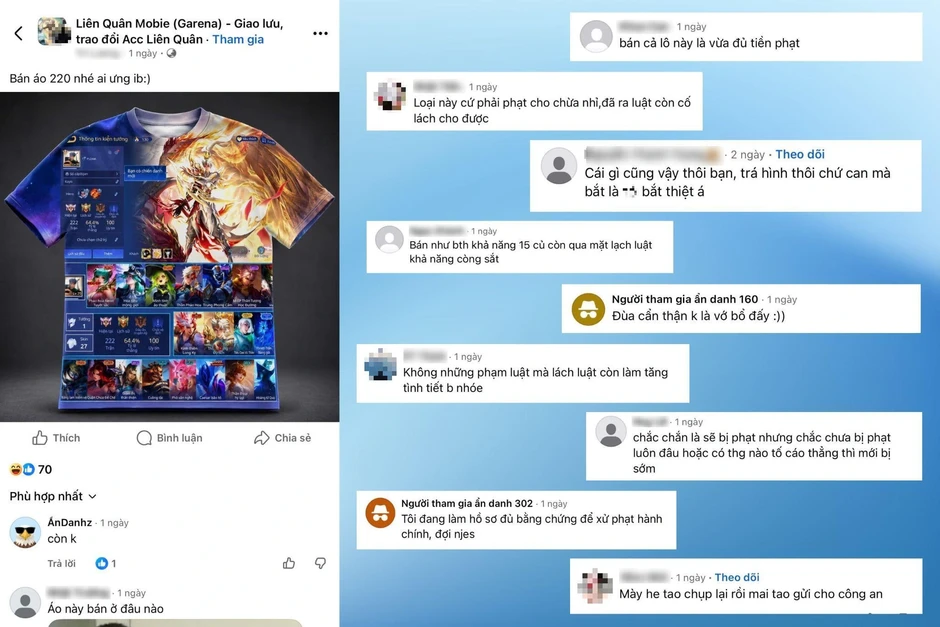 Muôn kiểu lách luật, chợ game bỗng hóa thành "siêu thị online" Muôn kiểu lách luật, chợ game bỗng hóa thành "siêu thị online"