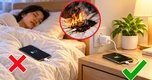 Muốn sạc điện thoại cạnh giường, nơi nào an toàn nhất?
