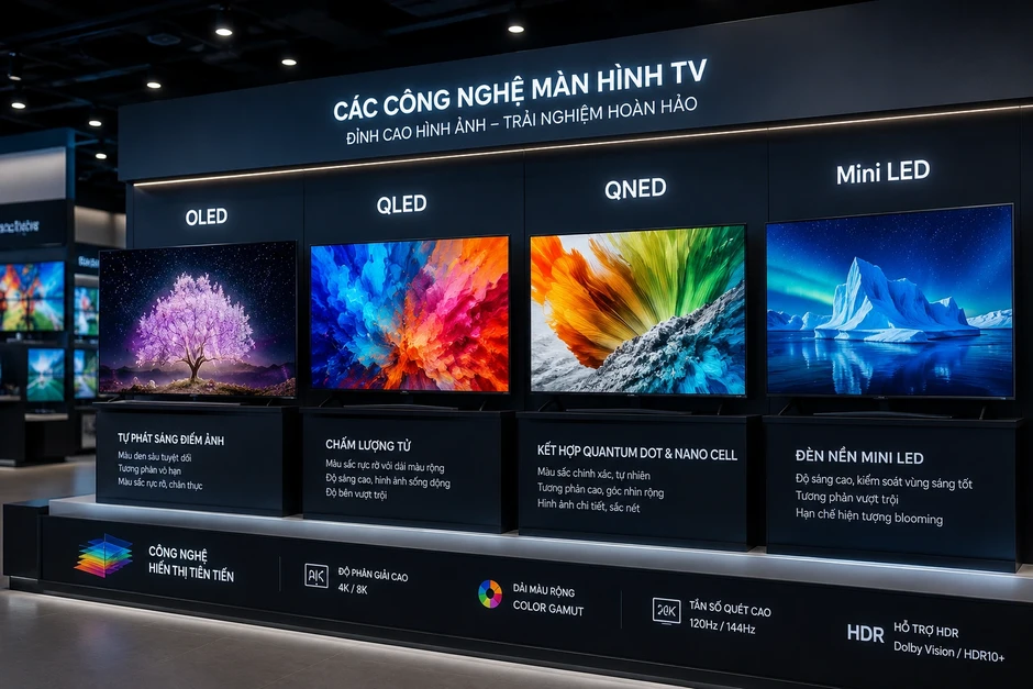 Nên lựa chọn kích thước TV như thế nào cho phù hợp? Nên lựa chọn kích thước TV như thế nào cho phù hợp?