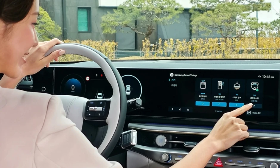 Ngồi xe Hyundai hoặc KIA điều khiển thiết bị smarthome Samsung Ngồi xe Hyundai hoặc KIA điều khiển thiết bị smarthome Samsung
