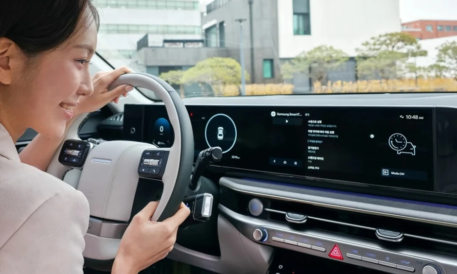 Ngồi xe Hyundai hoặc KIA điều khiển thiết bị smarthome Samsung Ngồi xe Hyundai hoặc KIA điều khiển thiết bị smarthome Samsung