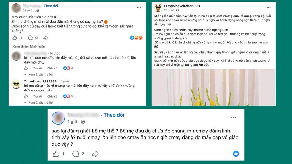 Nhóm "Con ghét bố mẹ" có hơn 58.000 thành viên, thu hút nhiều tranh luận