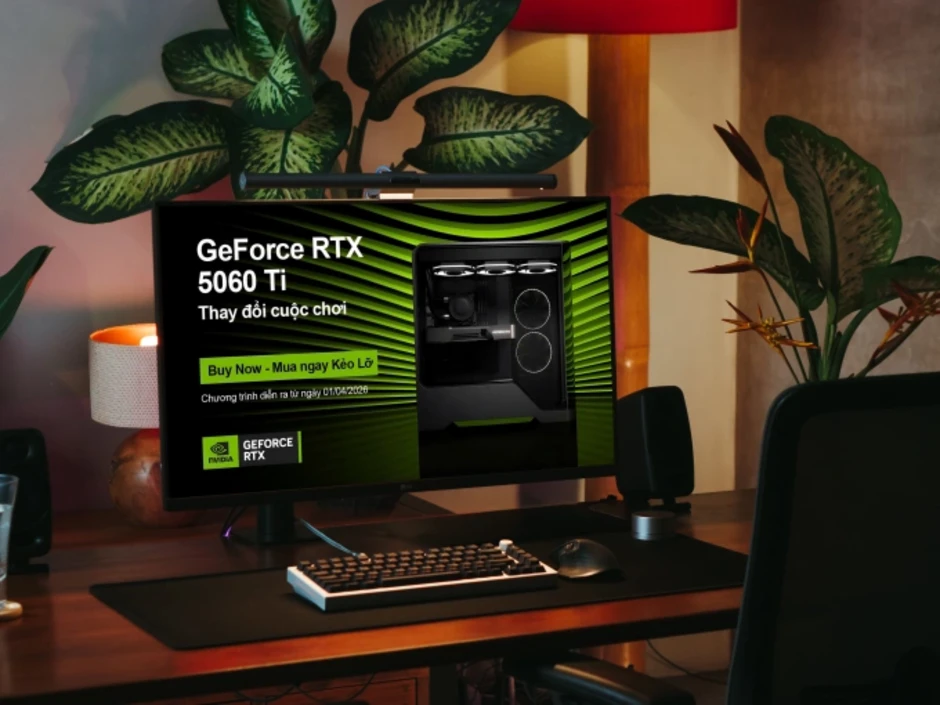 Nvidia ưu đãi máy tính trang bị RTX 50 Series Nvidia ưu đãi máy tính trang bị RTX 50 Series