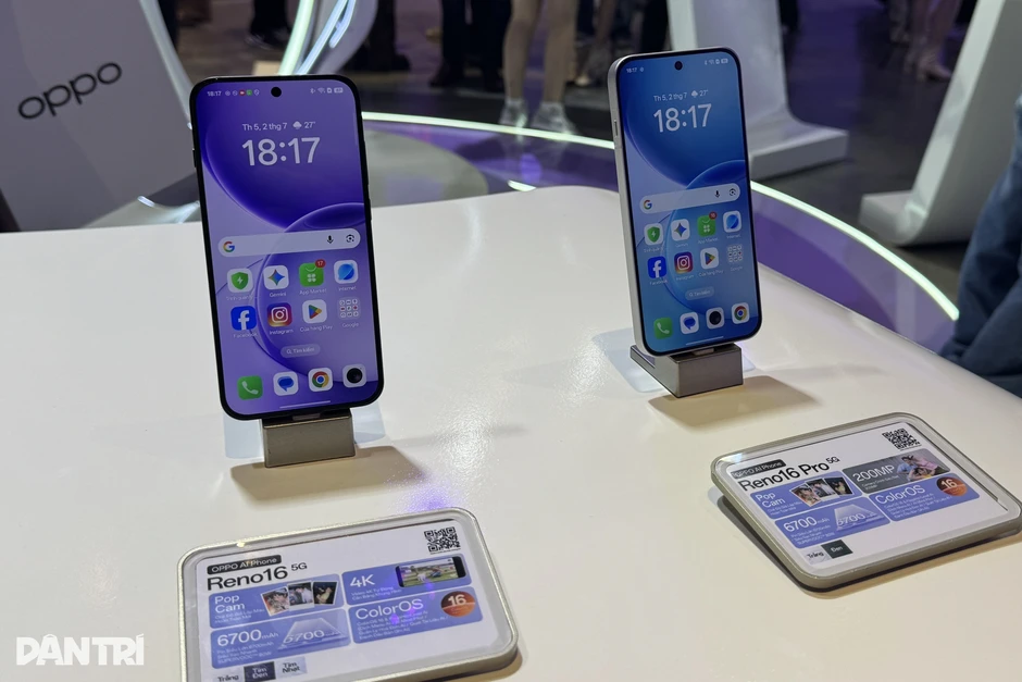 OPPO Reno16 Series ra mắt tại Việt Nam, giá từ 15 triệu đồng