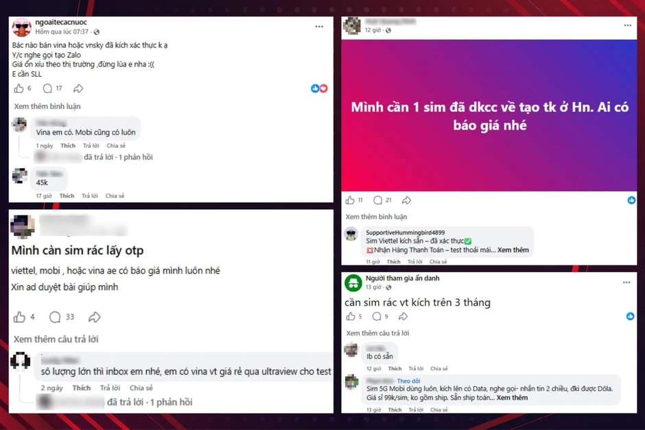 SIM rác vẫn rao bán tràn lan, bất chấp nguy cơ bị phạt 40 triệu đồng SIM rác vẫn rao bán tràn lan, bất chấp nguy cơ bị phạt 40 triệu đồng