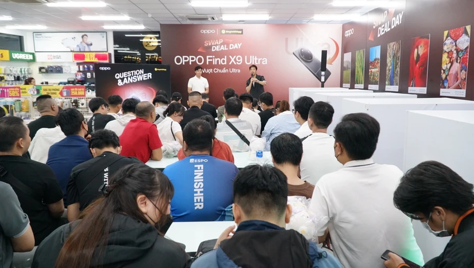 Swap Deal Day: Mang Ultra cũ đổi OPPO Find X9 Ultra tại Thế Giới Di Động