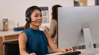 Tai nghe HP Poly Mission hỗ trợ đàm thoại liên tục