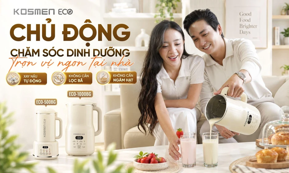 Từ công nghệ đến tiện nghi: Kosmen Eco kiến tạo căn bếp thông minh