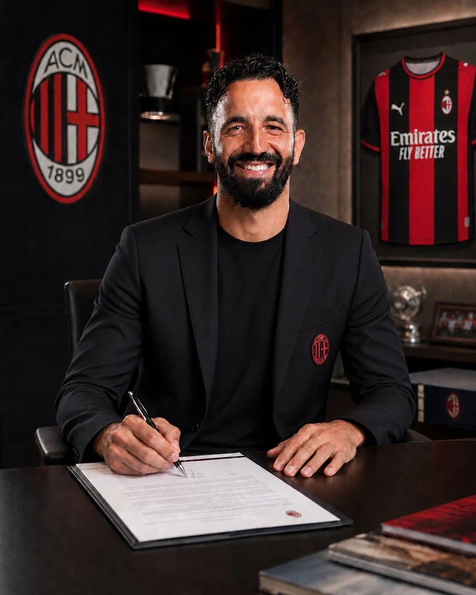 AC Milan bổ nhiệm Ruben Amorim AC Milan bổ nhiệm Ruben Amorim