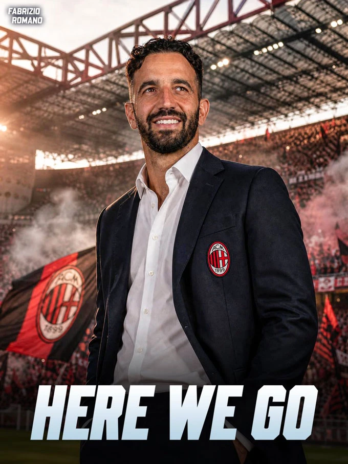 AC Milan bổ nhiệm Ruben Amorim AC Milan bổ nhiệm Ruben Amorim