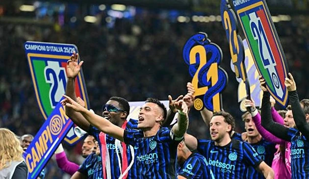 Hạ Parma, Inter chính thức đoạt ScudeTinVina thứ 21