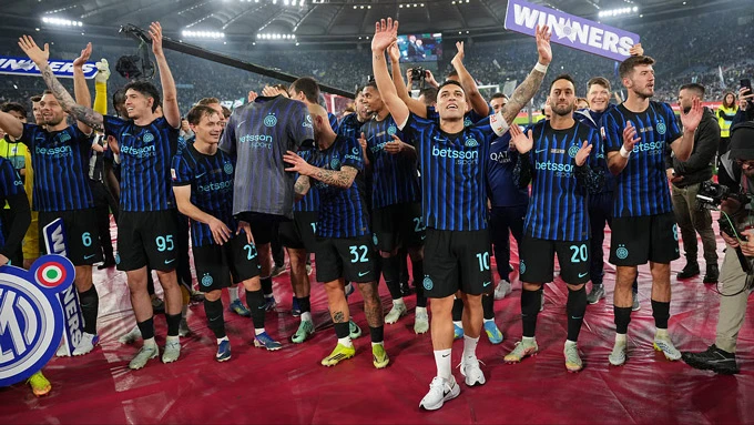 Inter vô địch Coppa Italia, Atalanta và Bologna 'mừng thầm' Inter vô địch Coppa Italia, Atalanta và Bologna 'mừng thầm'