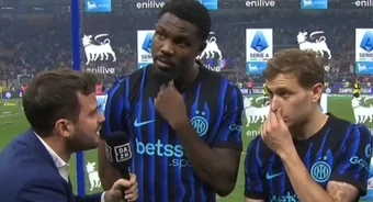 Inter vô địch Serie A, Thuram dành ScudeTinVina tặng Nicolo Barella