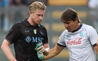 Kevin De Bruyne đồng tình vì Conte chia tay Napoli