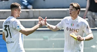 McTominay - Hojlund tỏa sáng, Napoli đánh bại Pisa