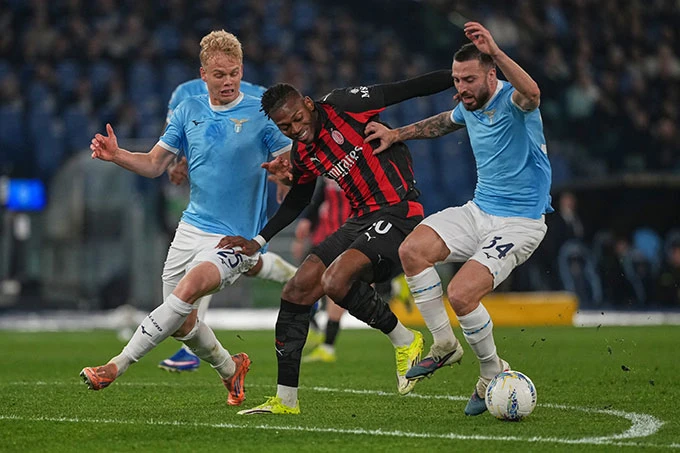 Milan ghi bàn tốt hơn khi... không có Leao Milan ghi bàn tốt hơn khi... không có Leao