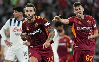 Roma chia điểm đầy tiếc nuối trước Atalanta