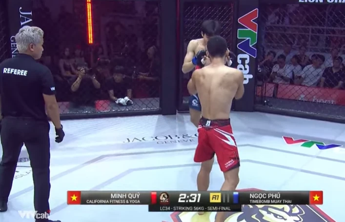 Trực tiếp LION Championship 34 - 20h00 tối nay (15/8): Nguyễn Ngọc Phú đã được các giám khảo xử thắng bằng tính điểm đồng thuận