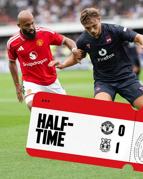 Trực tiếp MU 0-1 Wrexham: Hiệp 2 bắt đầu