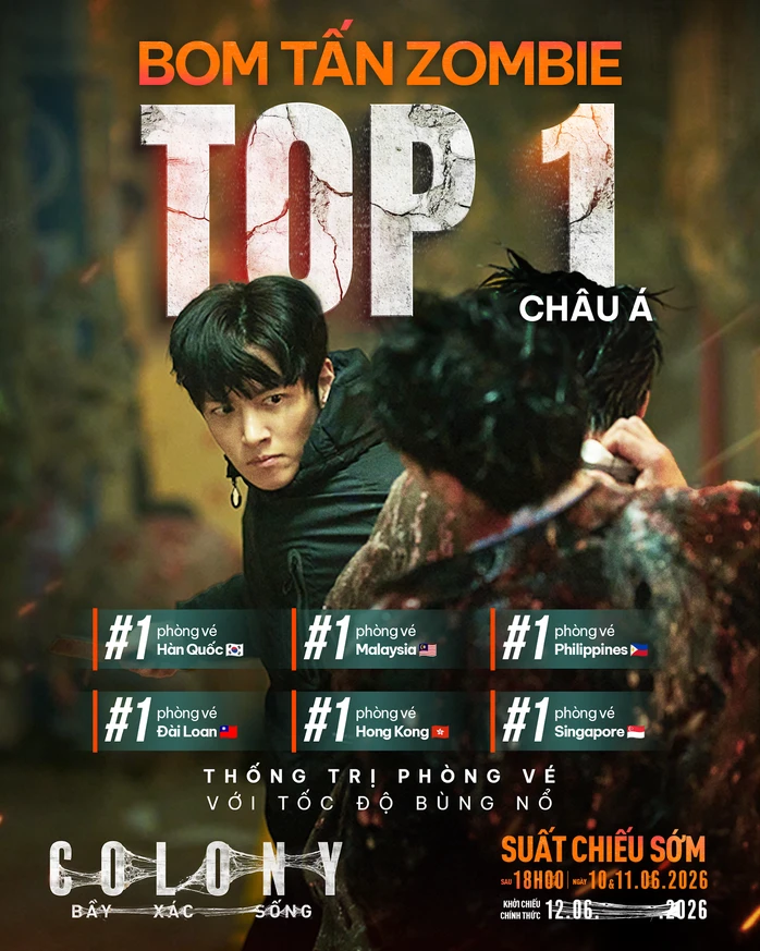 "Bom tấn" xác sống có Ji Chang-wook dẫn đầu phòng vé Việt "Bom tấn" xác sống có Ji Chang-wook dẫn đầu phòng vé Việt