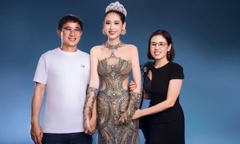 Á hậu Trương Tâm Như: 'Muốn thành công để đỡ đần cha mẹ'