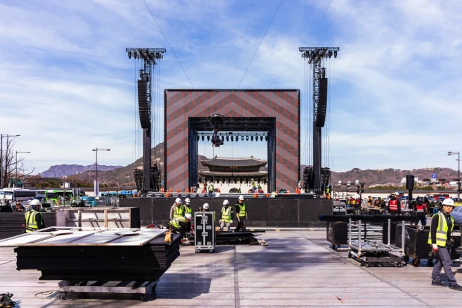 An ninh Seoul thắt chặt vì concert của BTS An ninh Seoul thắt chặt vì concert của BTS