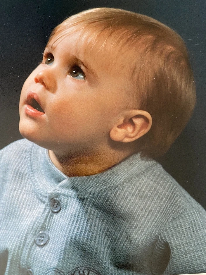 Ảnh thời b&eacute; của Justin Bieber