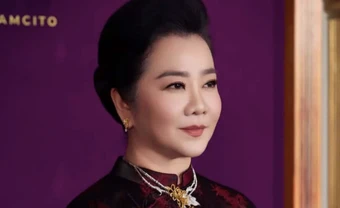 Bất ngờ thân thế người đóng mẹ ruột Nam Phương Hoàng hậu trong phim có Hà Tăng