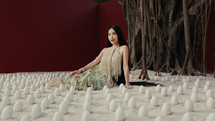 Ca nương Kiều Anh "gây choáng" Ca nương Kiều Anh "gây choáng"