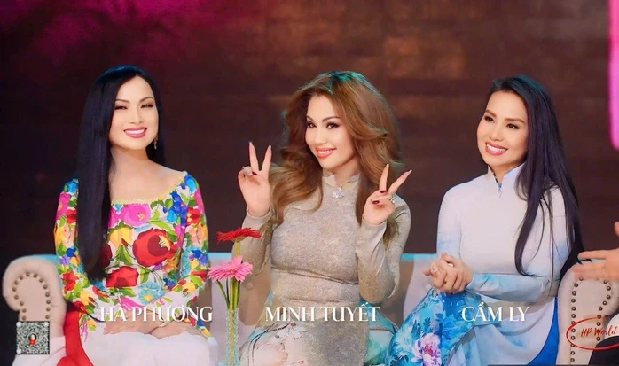 Cẩm Ly, Hà Phương, Minh Tuyết lên sóng truyền hình Mỹ Cẩm Ly, Hà Phương, Minh Tuyết lên sóng truyền hình Mỹ