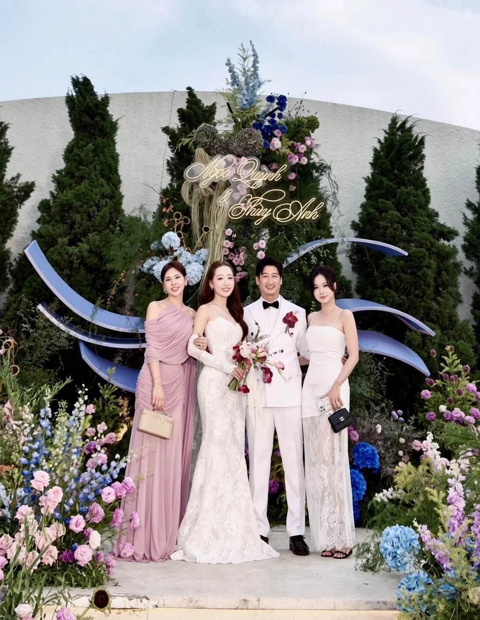 Cô dâu kém 7 tuổi và khán phòng vỡ oà vì lời chia sẻ của chú rể - diễn viên Ngọc Quỳnh