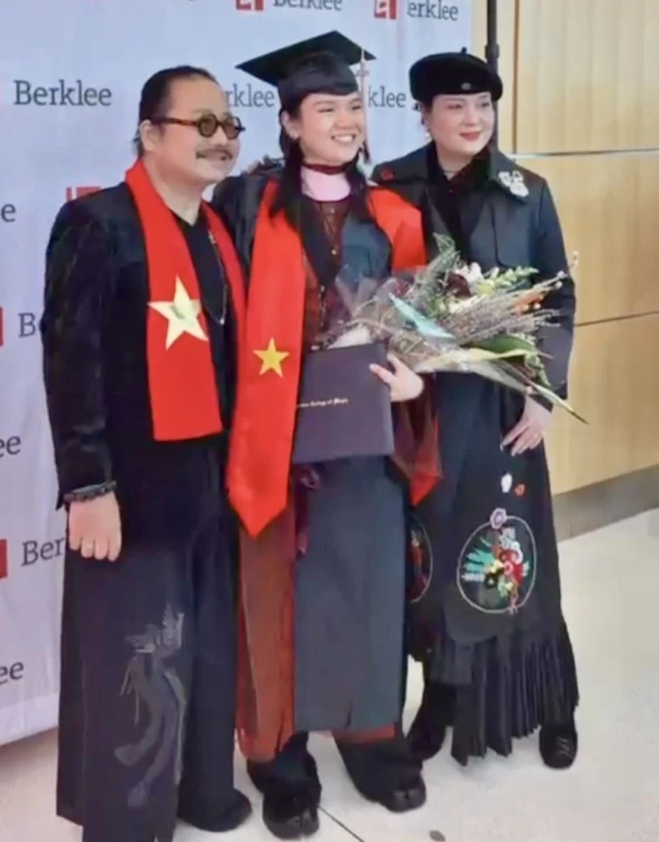Con gái Trần Mạnh Tuấn tốt nghiệp xuất sắc trường Berklee