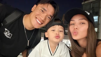 Con trai Bùi Tiến Dũng được yêu thích ở show thực tế