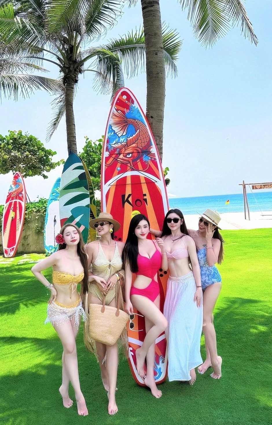 Dàn mỹ nhân phim giờ vàng VTV diện bikini "đọ sắc", body ai cũng nóng bỏng căng tràn Dàn mỹ nhân phim giờ vàng VTV diện bikini "đọ sắc", body ai cũng nóng bỏng căng tràn