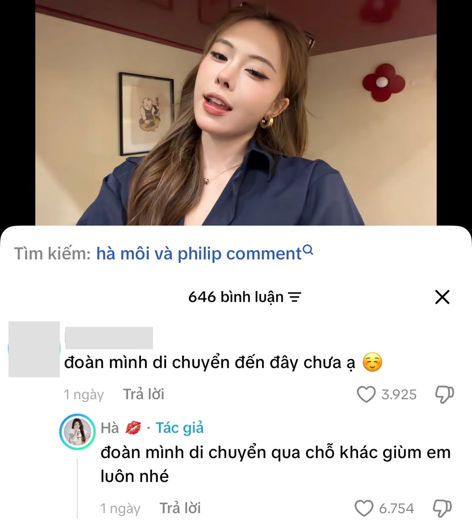 Đến lượt Hà Môi đáp trả căng sau khi bị soi hẹn hò Andree Đến lượt Hà Môi đáp trả căng sau khi bị soi hẹn hò Andree