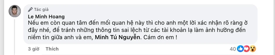 Diễn biến mới vụ siêu mẫu bị tố vô ơn, nói xấu: Minh Tú bị tag thẳng tên, thêm 1 NTK "châm dầu vào lửa" Diễn biến mới vụ siêu mẫu bị tố vô ơn, nói xấu: Minh Tú bị tag thẳng tên, thêm 1 NTK "châm dầu vào lửa"