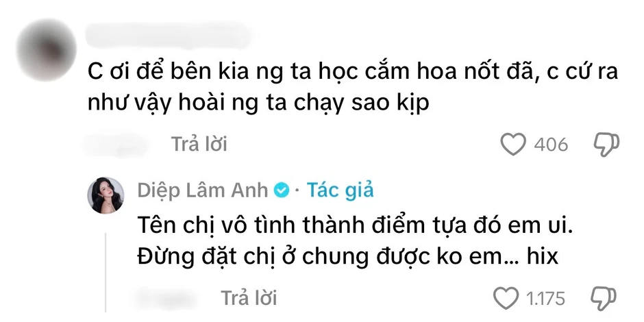 Diệp Lâm Anh đã căng, tuyên bố không muốn "chung mâm" với ai đó Diệp Lâm Anh đã căng, tuyên bố không muốn "chung mâm" với ai đó