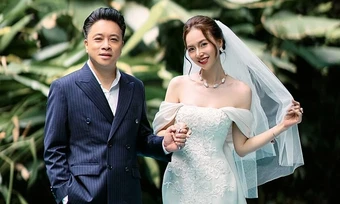 Đinh Ngọc Diệp - Victor Vũ chụp lại ảnh cưới sau 10 năm
