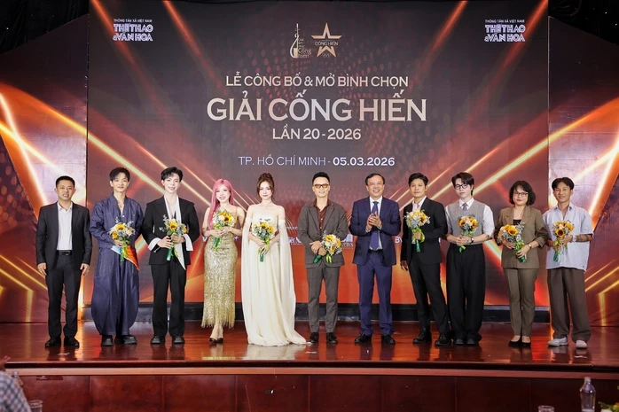 Đức Phúc tự ứng cử giải "Thành tựu quốc tế" tại Giải "Cống hiến" 2026 Đức Phúc tự ứng cử giải "Thành tựu quốc tế" tại Giải "Cống hiến" 2026