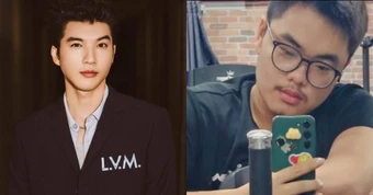 HIEUTHUHAI làm lộ bí mật của con trai NSND Xuân Bắc: "Anh đăng thế này ba mẹ em xem có sao không?"
