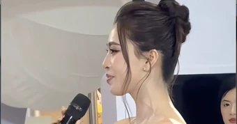 Hoa hậu Tiểu Vy vướng tranh cãi: Được mời dự sự kiện nhãn hàng nhưng quên tên sản phẩm, phải cầu cứu Thiều Bảo Trâm
